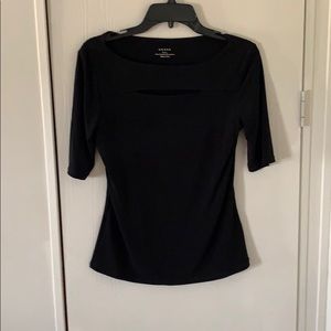 Black 3/4 sleeve Blouse